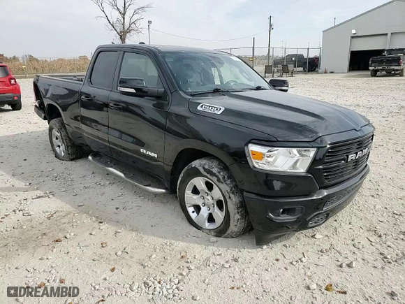 2020 Ram 1500 Big Horn with VIN 1C6SRFBT8LN196714, listed as a Copart auction lot 76988584 with 46,444 mi miles and Non Repairable. Bid and sale history available at carsss.com. Image 11.
