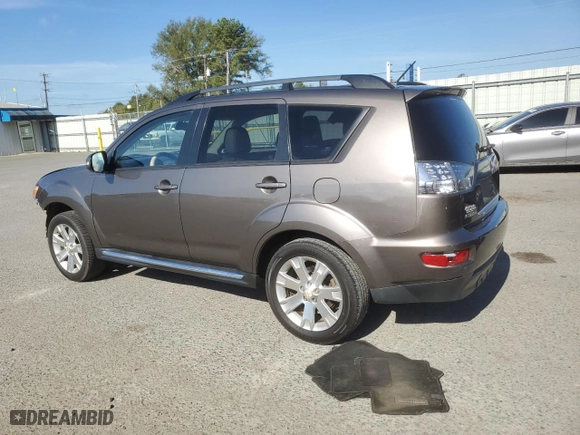 2013 Mitsubishi Outlander SE with VIN JA4AS3AW9DU008111, listed as a Copart auction lot 78165724 with 177,100 mi miles and Salvage Title. Bid and sale history available at carsss.com. Image 2.