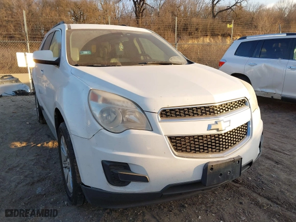2010 Chevrolet Equinox LT w/1LT with VIN 2CNFLEEY7A6215537, listed as a IAAI auction lot 41301799 with 108,959 mi miles. Bid and sale history available at carsss.com. Image 1.