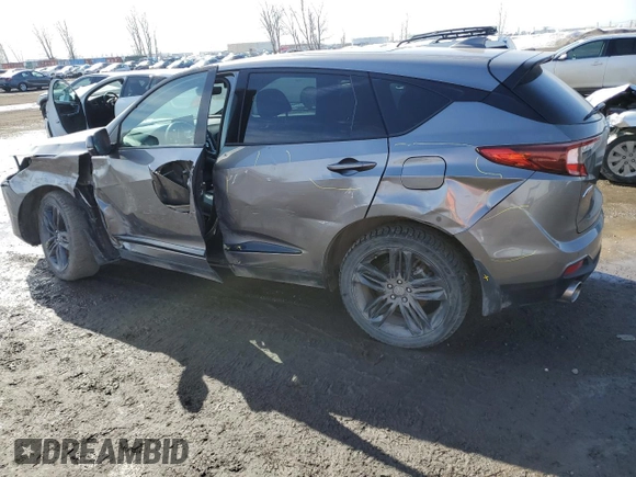 2023 Acura RDX w/A-Spec Package with VIN 5J8TC2H61PL801331, listed as a Copart auction lot 48678475 with 24,757 mi miles and Salvage title. Bid and sale history available at DreamBid. Image 2.