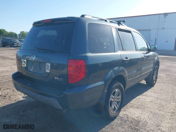 2003 Honda Pilot EX with VIN 2HKYF18533H612563, listed as a IAAI auction lot 41986321 with 259,252 mi miles. Bid and sale history available at carsss.com. Image 4.