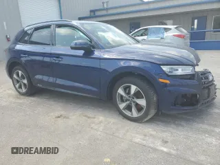 2020 Audi Q5 Premium with VIN WA1ANAFY4L2101702, listed as a Copart auction lot 60560175 with 75,309 mi miles and Clean title. Bid and sale history available at DreamBid. Image 4.