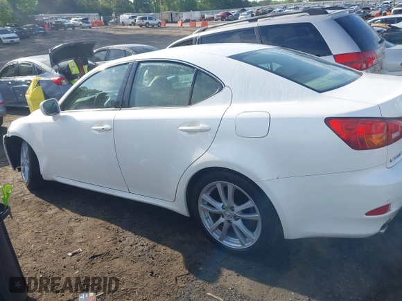 2006 Lexus IS 250 with VIN JTHBK262165000865, listed as a IAAI auction lot 42008461 with 144,230 mi miles and . Bid and sale history available at DreamBid. Image 14.
