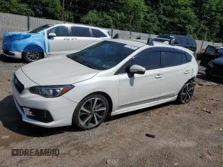 2022 Subaru Impreza Special Sports with VIN 4S3GTAL65N3717348, listed as a Copart auction lot 61919075 with 33,435 mi miles and Salvage title. Bid and sale history available at DreamBid. Image 1.
