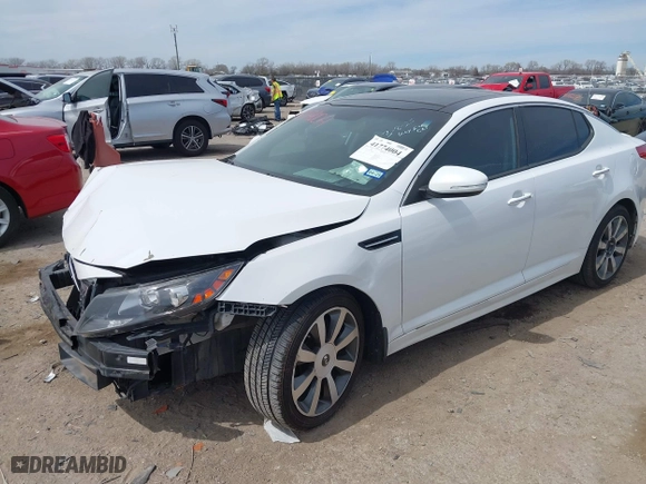2012 Kia Optima SX with VIN 5XXGR4A60CG058689, listed as a IAAI auction lot 41774004 with 169,831 mi miles. Bid and sale history available at carsss.com. Image 17.