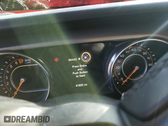 2021 Jeep Wrangler Unlimited Sport S with VIN 1C4HJXDG7MW509859, listed as a Copart auction lot 42185545 with 41,805 mi miles and Salvage Title. Bid and sale history available at carsss.com. Image 9.