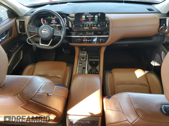 2022 Nissan Pathfinder Platinum z VIN 5N1DR3DH7NC216230, wystawiony jako Copart lot #88893445 z przebiegiem 76 838 mil mil oraz Szkoda całkowita • Salvage title. Historia ofert i sprzedaży dostępna na DreamBid. Obrazek 8.