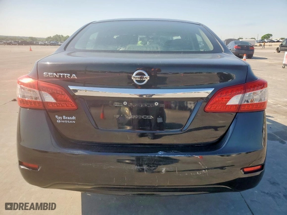 2015 Nissan Sentra SV with VIN 3N1AB7AP3FY331286, listed as a Copart auction lot 52158565 with 144,859 mi miles and Clean Title. Bid and sale history available at carsss.com. Image 6.