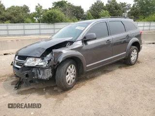 2018 Dodge Journey SXT with VIN 3C4PDCBG4JT522326, listed as a Copart auction lot 58783655 with 131,158 mi miles and Salvage title. Bid and sale history available at DreamBid. Image 1.
