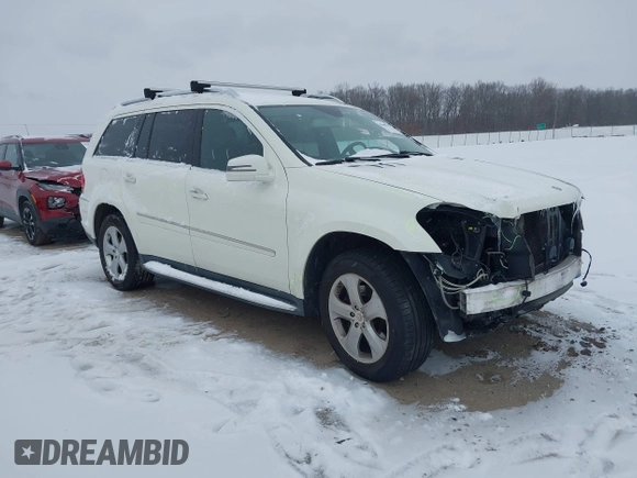 2012 Mercedes-Benz GL-Class GL 450 with VIN 4JGBF7BE1CA778228, listed as a IAAI auction lot 41600173 with 115,605 mi miles. Bid and sale history available at carsss.com. Image 1.