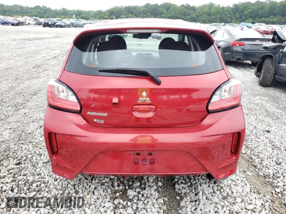 2021 Mitsubishi Mirage ES with VIN ML32AUHJ6MH009001, listed as a Copart auction lot 61107345 with 62,805 mi miles and Clean title. Bid and sale history available at DreamBid. Image 6.