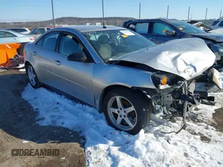2008 Pontiac G6 with VIN IG2ZG57B984206420, listed as a IAAI auction lot 41644872 with Not provided miles and . Bid and sale history available at DreamBid. Image 1.
