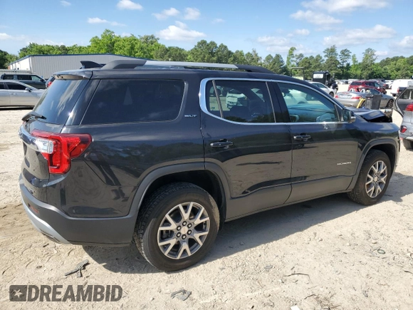 2020 GMC Acadia SLT with VIN 1GKKNULS5LZ151452, listed as a Copart auction lot 57379345 with 90,606 mi miles and Salvage title. Bid and sale history available at DreamBid. Image 3.