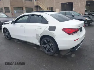 2022 Mercedes-Benz A 220 with VIN W1K3G4EB7NJ328176, listed as a IAAI auction lot 41891527 with 24,603 mi miles and . Bid and sale history available at DreamBid. Image 3.