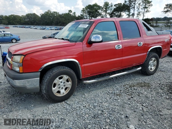 2004 Chevrolet Avalanche Z71 with VIN 3GNEK12T14G303794, listed as a Copart auction lot 74266364 with 152,710 mi miles and Salvage Title. Bid and sale history available at carsss.com. Image 1.