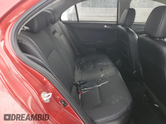 2016 Mitsubishi Lancer SE with VIN JA32V2FW4GU601351, listed as a Copart auction lot 45385585 with 0 mi miles and Salvage Title. Bid and sale history available at carsss.com. Image 10.