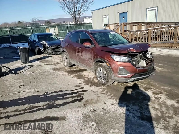 2021 Buick Encore GX Select with VIN KL4MMESLXMB093236, listed as a Copart auction lot 86498674 with 61,418 mi miles and Salvage title. Bid and sale history available at DreamBid. Image 14.
