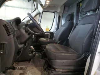 2017 Ram ProMaster Cargo with VIN 3C6TRVDG9HE550721, listed as a Copart auction lot 53695575 with 100,559 mi miles and Salvage Title. Bid and sale history available at carsss.com. Image 7.