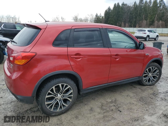 2016 Mitsubishi Outlander Sport 2.4 ES with VIN JA4AR3AW6GZ050142, listed as a Copart auction lot 47613925 with 138,922 mi miles and Salvage Title. Bid and sale history available at carsss.com. Image 3.