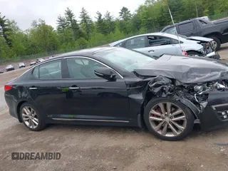 2015 Kia Optima SX Turbo with VIN 5XXGR4A69FG365072, listed as a IAAI auction lot 42295872 with 121,269 mi miles and . Bid and sale history available at DreamBid. Image 13.
