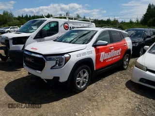 2024 GMC Terrain SLE с VIN 3GKALTEG1RL276209, выставлен на аукционе Copart как лот 61026725 с пробегом 66 331 миль миль и Списание • Salvage title. История ставок и продаж доступна на DreamBid. Изображение 1.