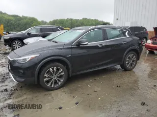 2019 Infiniti QX30 Luxe z VIN SJKCH5CR3KA007581, wystawiony jako Copart lot #57819505 z przebiegiem 24 082 mil mil oraz Szkoda całkowita • Salvage title. Historia ofert i sprzedaży dostępna na DreamBid. Obrazek 1.