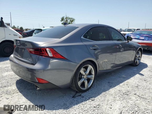 2015 Lexus IS 350 with VIN JTHBE1D22F5018828, listed as a Copart auction lot 57232955 with 139,766 mi miles and Salvage title. Bid and sale history available at DreamBid. Image 3.