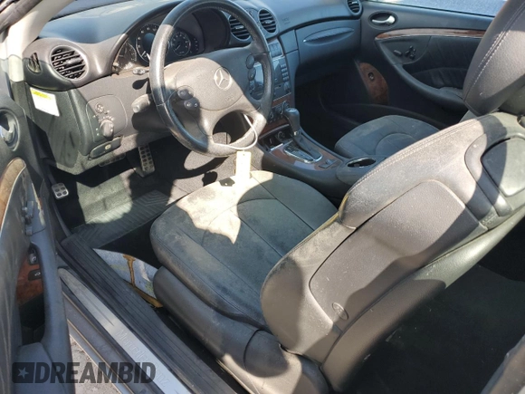 2006 Mercedes-Benz CLK 350 with VIN WDBTK56G06T062559, listed as a Copart auction lot 76886854 with Not Provided miles and Non Repairable. Bid and sale history available at DreamBid. Image 8.