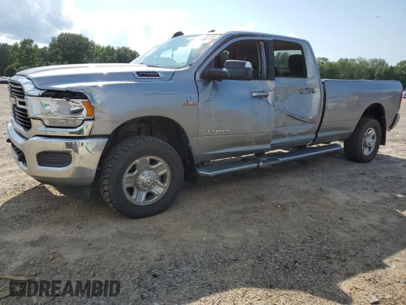 2020 Ram 2500 Big Horn with VIN 3C6UR5JL3LG159955, listed as a Copart auction lot 59462445 with 120,477 mi miles and Salvage title. Bid and sale history available at DreamBid. Image 1.