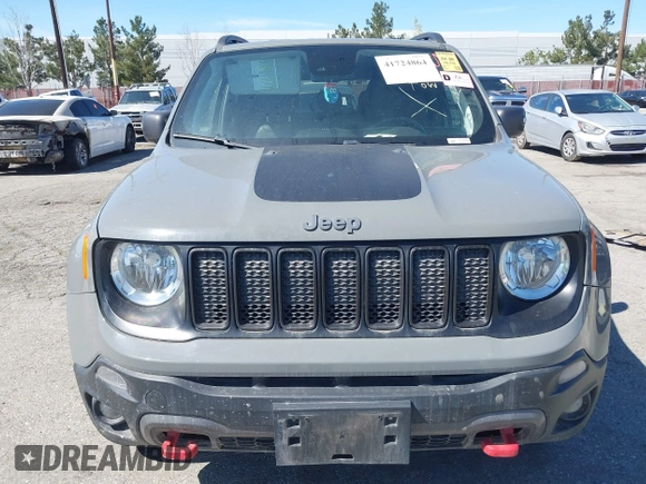 2021 Jeep Renegade Trailhawk with VIN ZACNJDC11MPN25564, listed as a IAAI auction lot 41724864 with 70,774 mi miles and . Bid and sale history available at DreamBid. Image 12.