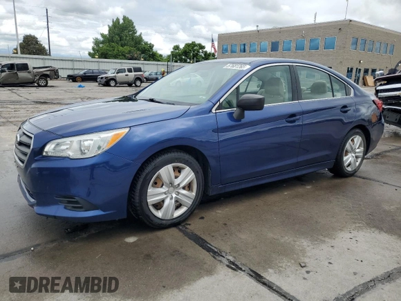 2015 Subaru Legacy 2.5i with VIN 4S3BNBA62F3069742, listed as a Copart auction lot 57681265 with 132,395 mi miles and Clean title. Bid and sale history available at DreamBid. Image 1.