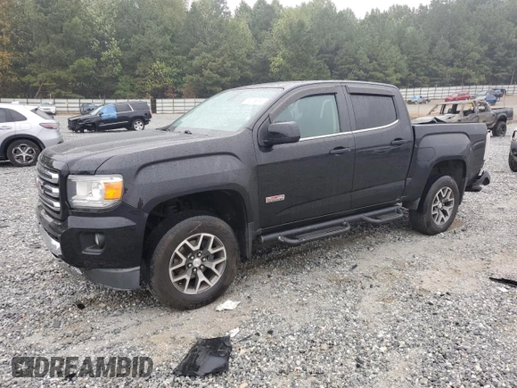 2015 GMC Canyon 4WD SLE with VIN 1GTG6BE37F1157166, listed as a Copart auction lot 71279914 with 114,484 mi miles and Salvage Title. Bid and sale history available at carsss.com. Image 1.