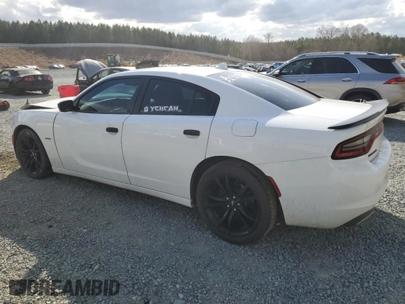 2017 Dodge Charger R/T with VIN 2C3CDXCT6HH520442, listed as a Copart auction lot 47974535 with 141,315 mi miles and Salvage Title. Bid and sale history available at DreamBid. Image 2.