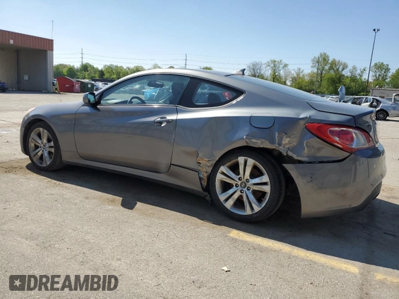 2010 Hyundai Genesis Coupe Premium with VIN KMHHT6KD9AU004230, listed as a Copart auction lot 56286055 with 199,511 mi miles and Salvage title. Bid and sale history available at DreamBid. Image 2.
