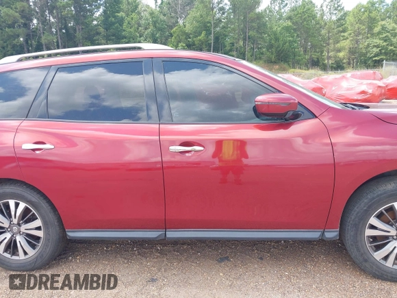 2017 Nissan Pathfinder S with VIN 5N1DR2MN2HC645683, listed as a IAAI auction lot 41964009 with 157,232 mi miles and . Bid and sale history available at DreamBid. Image 12.