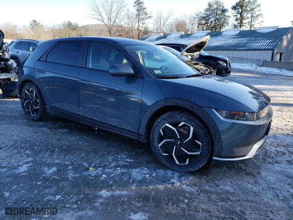 2022 Hyundai IONIQ 5 SEL with VIN KM8KN4AE7NU072868, listed as a Copart auction lot 43079925 with 59,726 mi miles and Salvage Title. Bid and sale history available at carsss.com. Image 4.