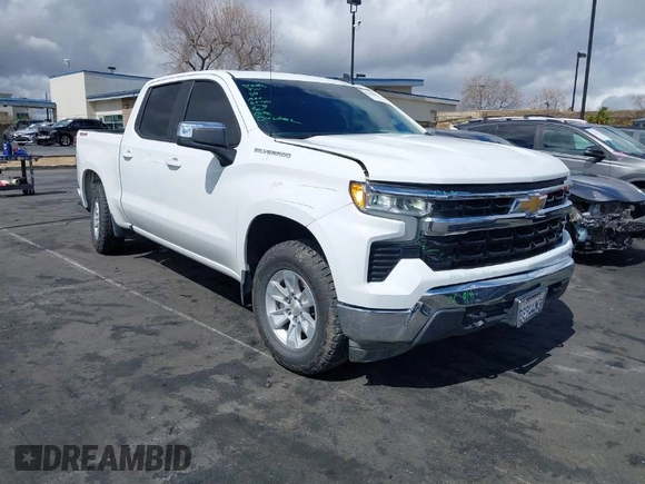 2022 Chevrolet Silverado 1500 LT with VIN 3GCUDDED6NG573769, listed as a IAAI auction lot 41788456 with 53,748 mi miles and . Bid and sale history available at DreamBid. Image 1.
