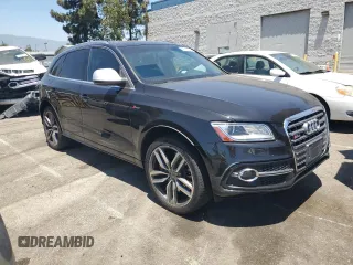 2014 Audi SQ5 Premium Plus with VIN WA1CGAFP4EA101976, listed as a Copart auction lot 59542494 with 75,645 mi miles and Salvage Title. Bid and sale history available at carsss.com. Image 4.