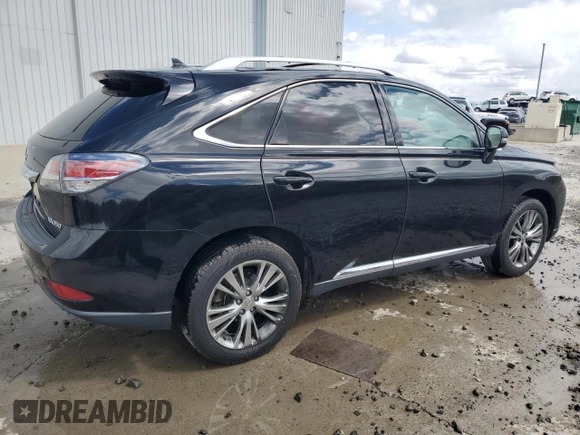 2013 Lexus RX 350 with VIN 2T2BK1BA5DC166827, listed as a Copart auction lot 51344425 with 191,746 mi miles and Salvage Title. Bid and sale history available at carsss.com. Image 3.