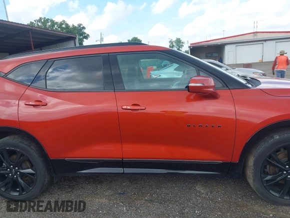 2021 Chevrolet Blazer RS with VIN 3GNKBKRS1MS547173, listed as a IAAI auction lot 42462368 with 56,115 mi miles and . Bid and sale history available at DreamBid. Image 13.