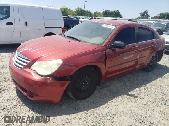 2008 Chrysler Sebring LX with VIN 1C3LC46J98N218436, listed as a Copart auction lot 59474214 with 152,883 mi miles and Salvage Title. Bid and sale history available at carsss.com. Image 1.