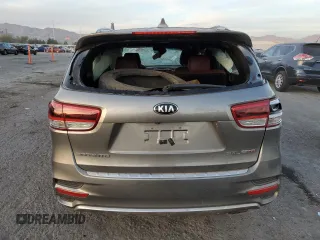 2016 Kia Sorento SXL with VIN 5XYPK4A12GG032749, listed as a Copart auction lot 85114774 with 111,220 mi miles and Salvage Title. Bid and sale history available at carsss.com. Image 6.