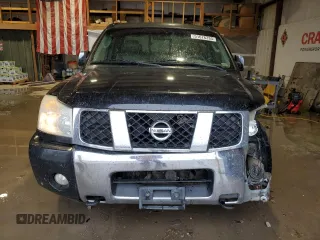 2007 Nissan Titan LE with VIN 1N6BA06A07N213482, listed as a Copart auction lot 51676285 with 184,796 mi miles and Salvage Title. Bid and sale history available at carsss.com. Image 5.