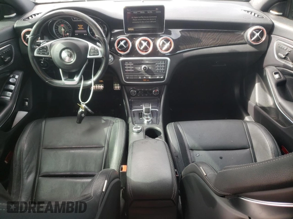2016 Mercedes-Benz CLA 45 AMG with VIN WDDSJ5CBXGN389636, listed as a Copart auction lot 69937004 with 126,343 mi miles and Salvage Title. Bid and sale history available at DreamBid. Image 8.