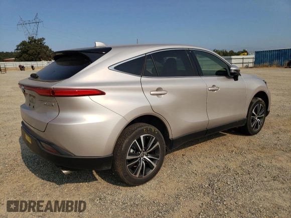 2022 Toyota Venza LE with VIN JTEAAAAH0NJ116825, listed as a Copart auction lot 65252164 with 30,098 mi miles and Salvage Title. Bid and sale history available at carsss.com. Image 3.
