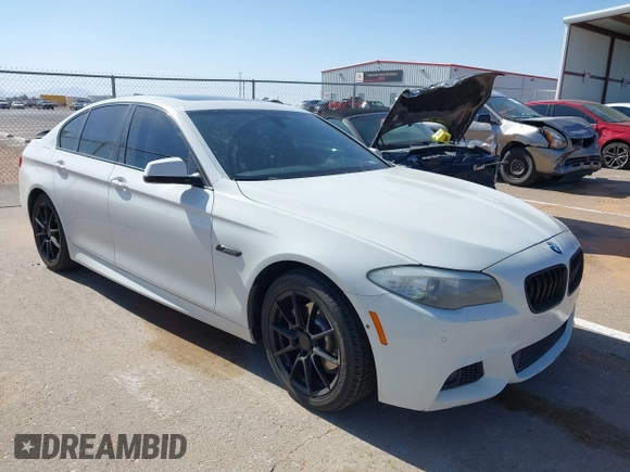 2013 BMW 5 Series 528i with VIN WBAXG5C56DD230121, listed as a IAAI auction lot 42019899 with 142,100 mi miles and . Bid and sale history available at carsss.com. Image 1.