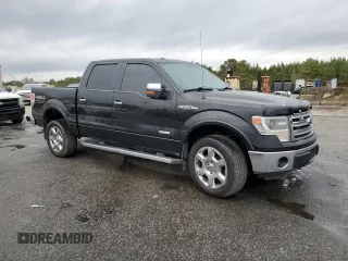 2013 Ford F-150 XL with VIN 1FTFW1ET2DKD16172, listed as a Copart auction lot 44027744 with 164,220 mi miles and Salvage Title. Bid and sale history available at carsss.com. Image 4.