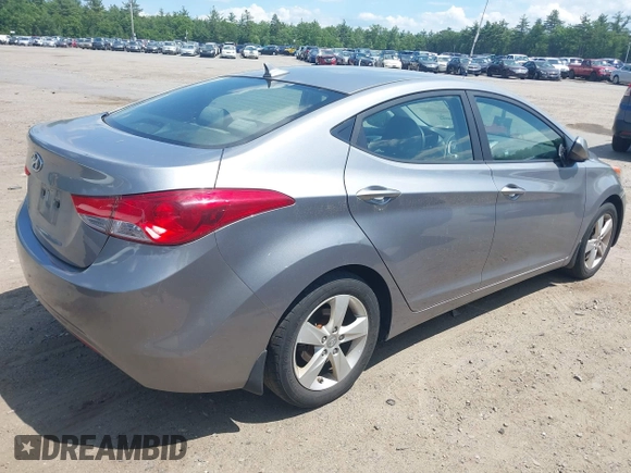 2012 Hyundai Elantra Limited with VIN KMHDH4AE2CU357779, listed as a IAAI auction lot 42560594 with 118,794 mi miles and . Bid and sale history available at DreamBid. Image 4.