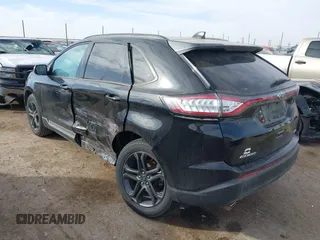 2018 Ford Edge SEL with VIN 2FMPK3J83JBC51377, listed as a IAAI auction lot 41582589 with 41,583 mi miles. Bid and sale history available at carsss.com. Image 3.