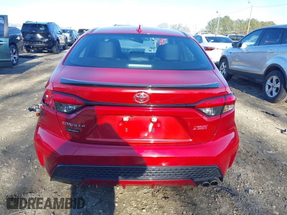 2021 Toyota Corolla XSE with VIN 5YFT4MCE9MP095248, listed as a IAAI auction lot 41290634 with 41,454 mi miles. Bid and sale history available at carsss.com. Image 17.